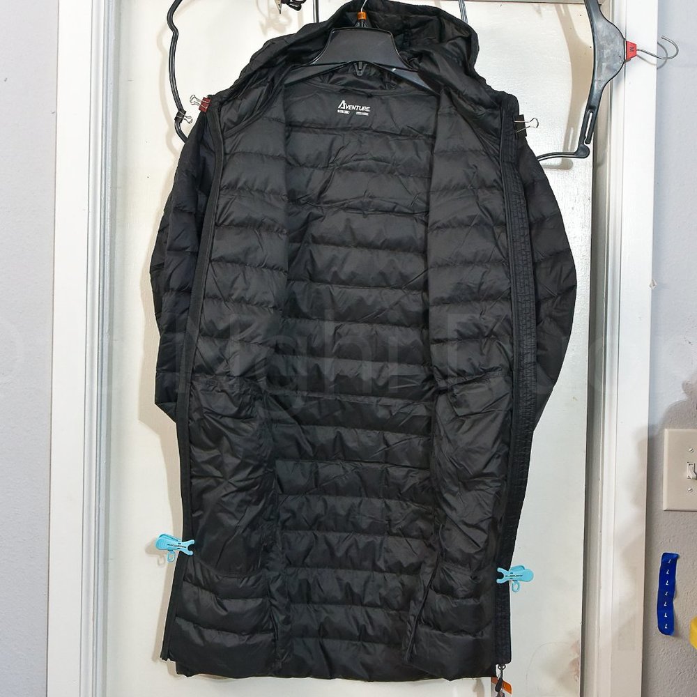Aventure Ladies ultralight Down Jacket XL BLACK - Picture 6 of 13